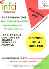 Affiche formation douleur et hypnose