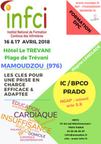 Affiche formation Insuffisance cardiaque BPCO PRADO